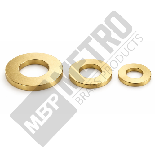 Brass Plain Washer